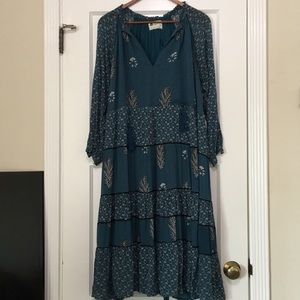 Anthropologie Kopal dress Size large